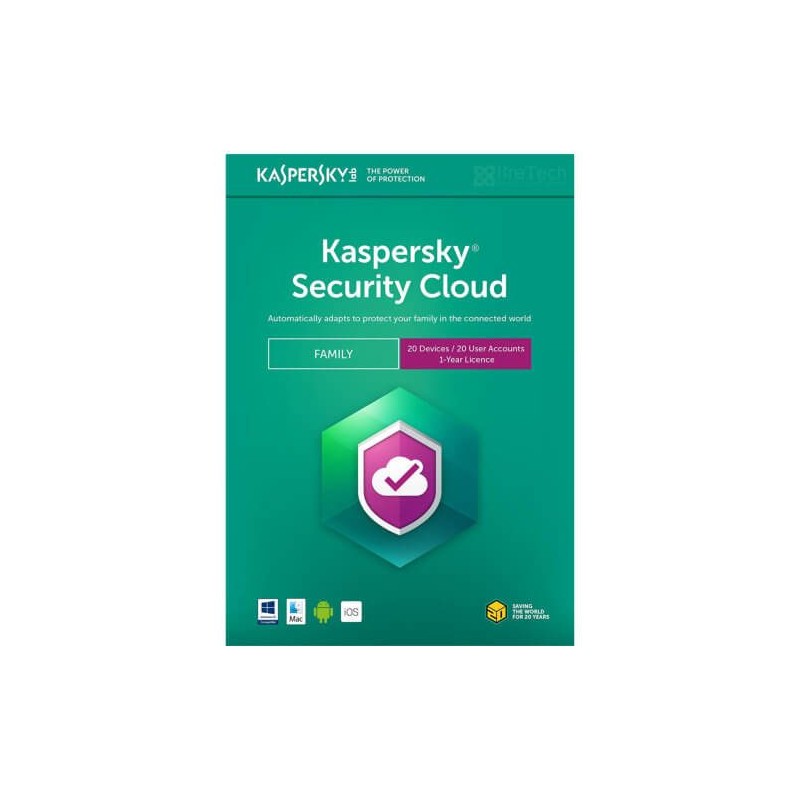Kaspersky Security Cloud Personal 3 dispositivos 1 Año Kaspersky Security Cloud Personal 3 dispositivos 1 Año