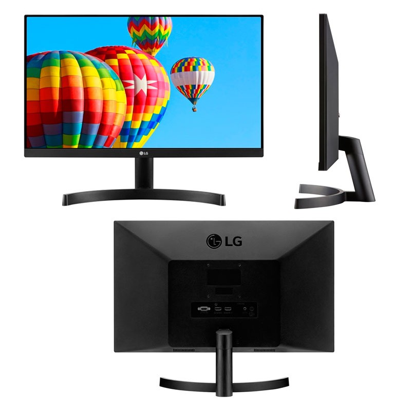 Monitor LG 24MK600M, 23.8" IPS, 1920 x 1080, HDMI / VGA / Audio.