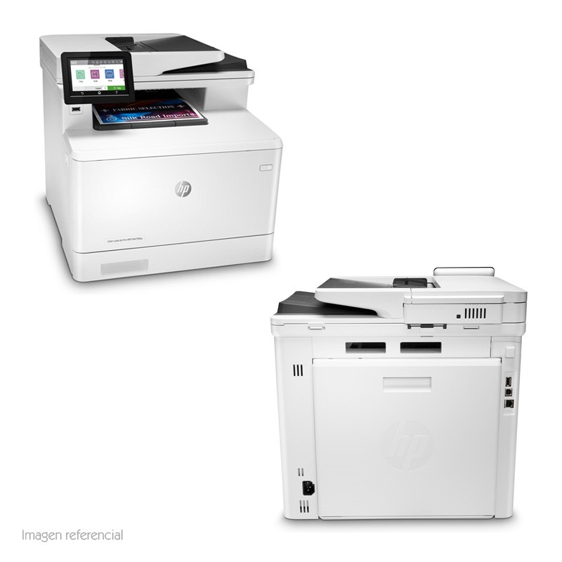 MULTIFUNCION COLOR HP COLOR LASERJET PRO M479FDW,  IMPRIME/ESCANEA/COPIA/FAX, USB/LAN/WI-FI – T\u0026T MEGA REPRESENTACIONES