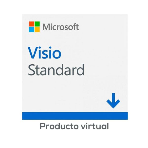 Licenciamiento Virtual (ESD) Microsoft Visio Standard 2019, 1 Licencia para una 1 PC.
